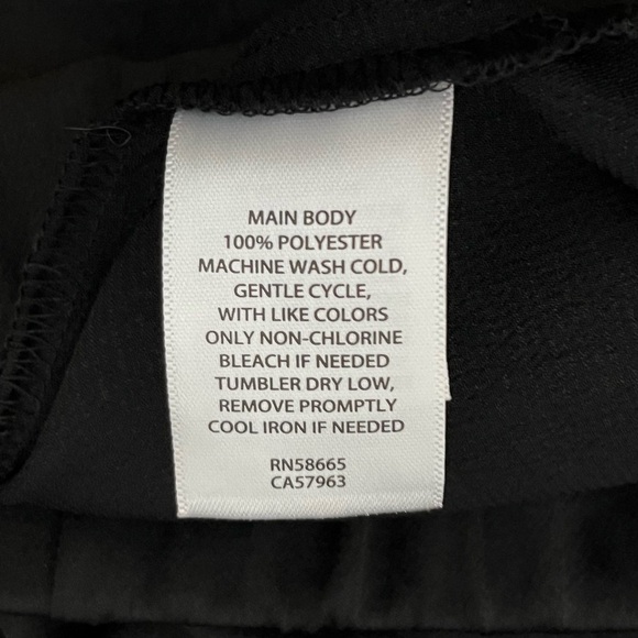 Open Edit Women's Black Relaxed Drawstring Shorts - Picture 10 of 10